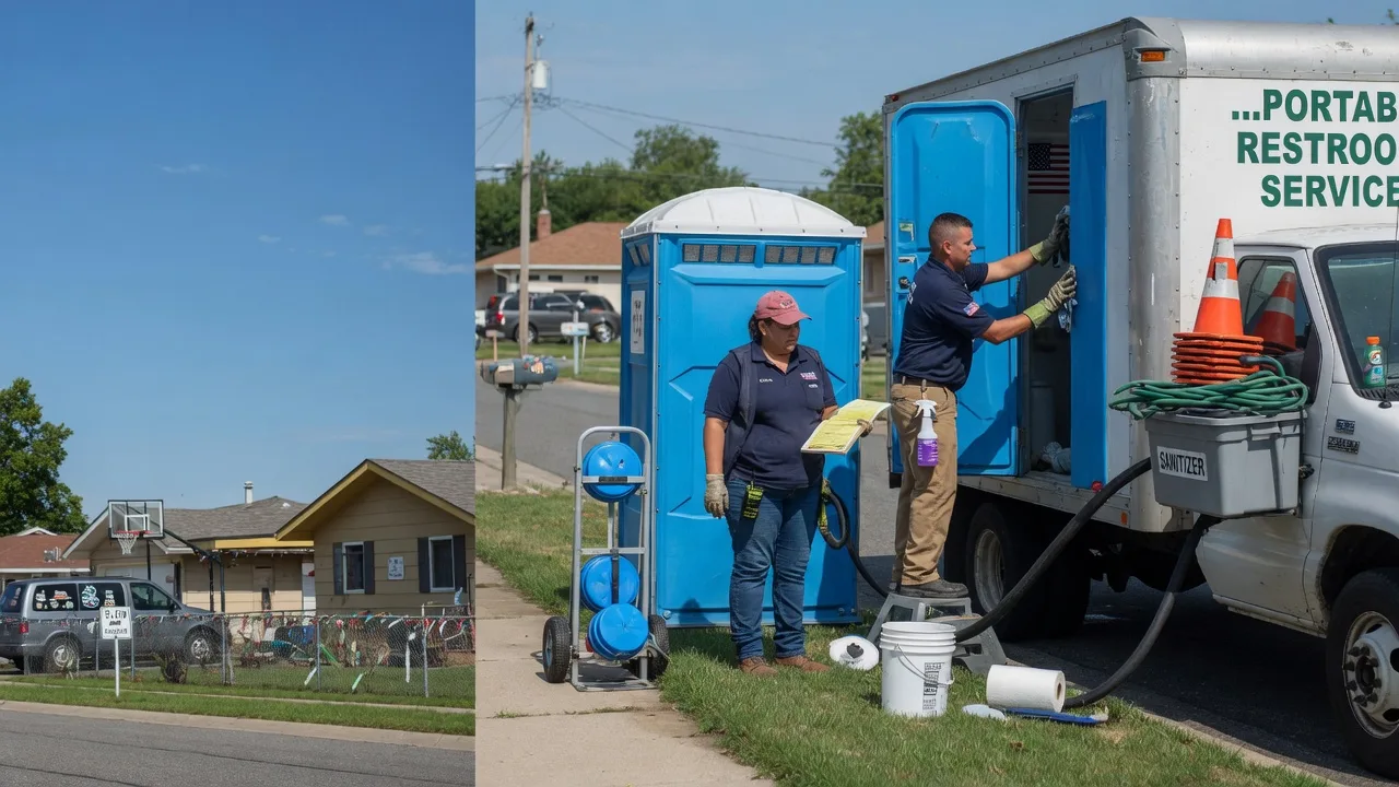 Portable Toilet Rental in Tamaroa, IL near me